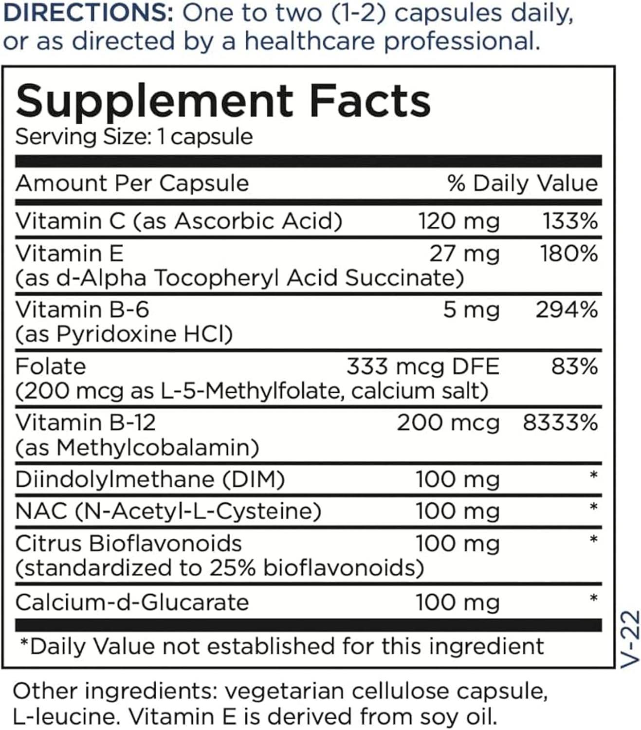 Metabolic Maintenance DIM Complex - 100mg DIM Supplement for Women and Men, Diindolylmethane for Hormone Balance, Estrogen, and Liver Health Support - 60 Vegetarian Capsules (Pack of 1)