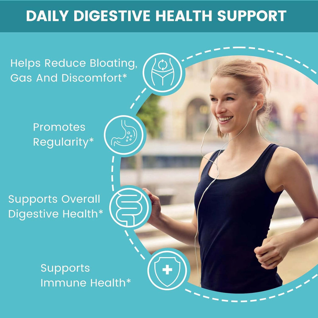 Zentastic Probiotics & Prebiotics Supplement - 50 Billion CFU - for Men & Women’s Immune & Digestive Health - 16 Strains - Shelf Stable - 300 Delayed Release Veggie Capsules