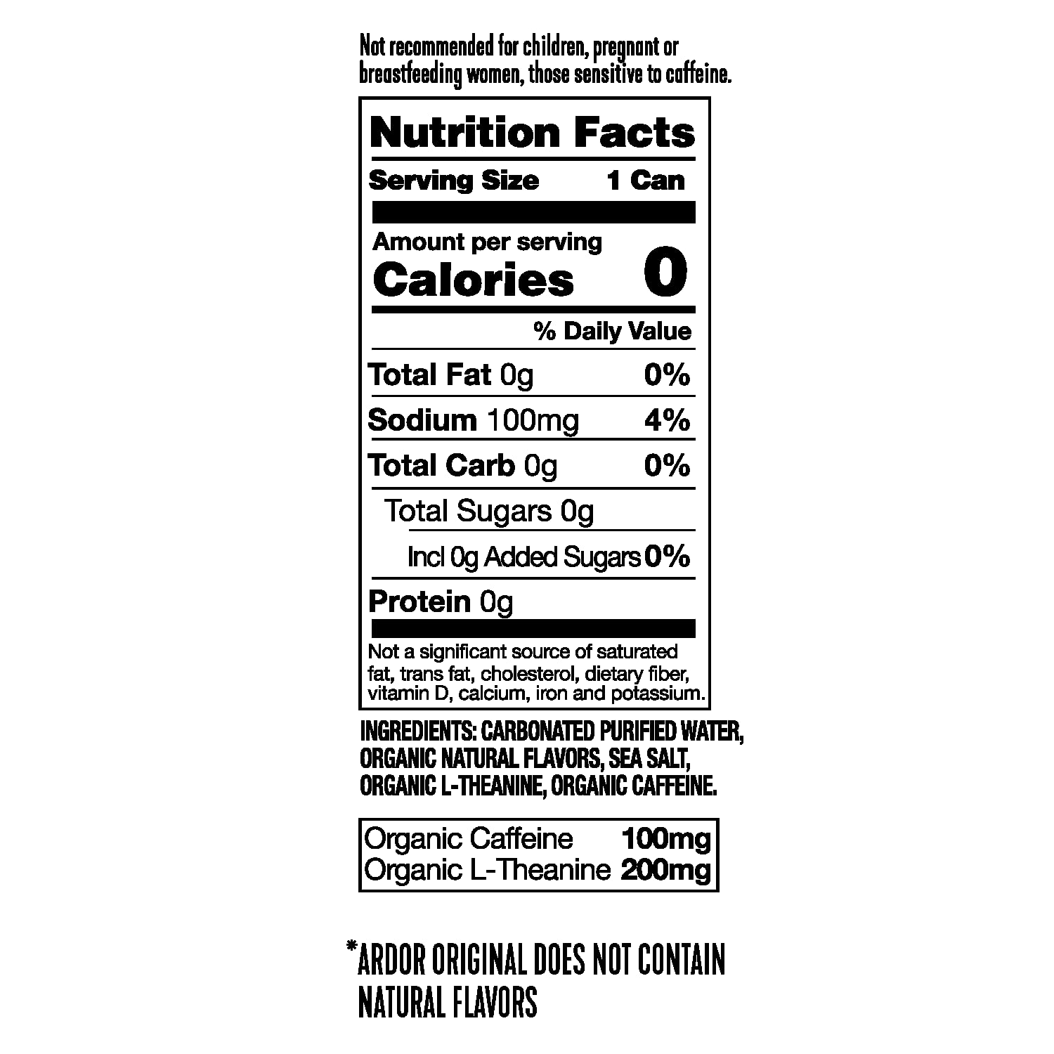ARDOR ENERGY Sparkling Water with 100mg Natural Caffeine & 200mg L-Theanine from Organic Green Tea for Smooth Energy & Focus | Healthy Energy Drink | No Sugar, Zero Calories, Vegan, Gluten-Free | Blueberry Pom (Pack of 12, 12oz cans)