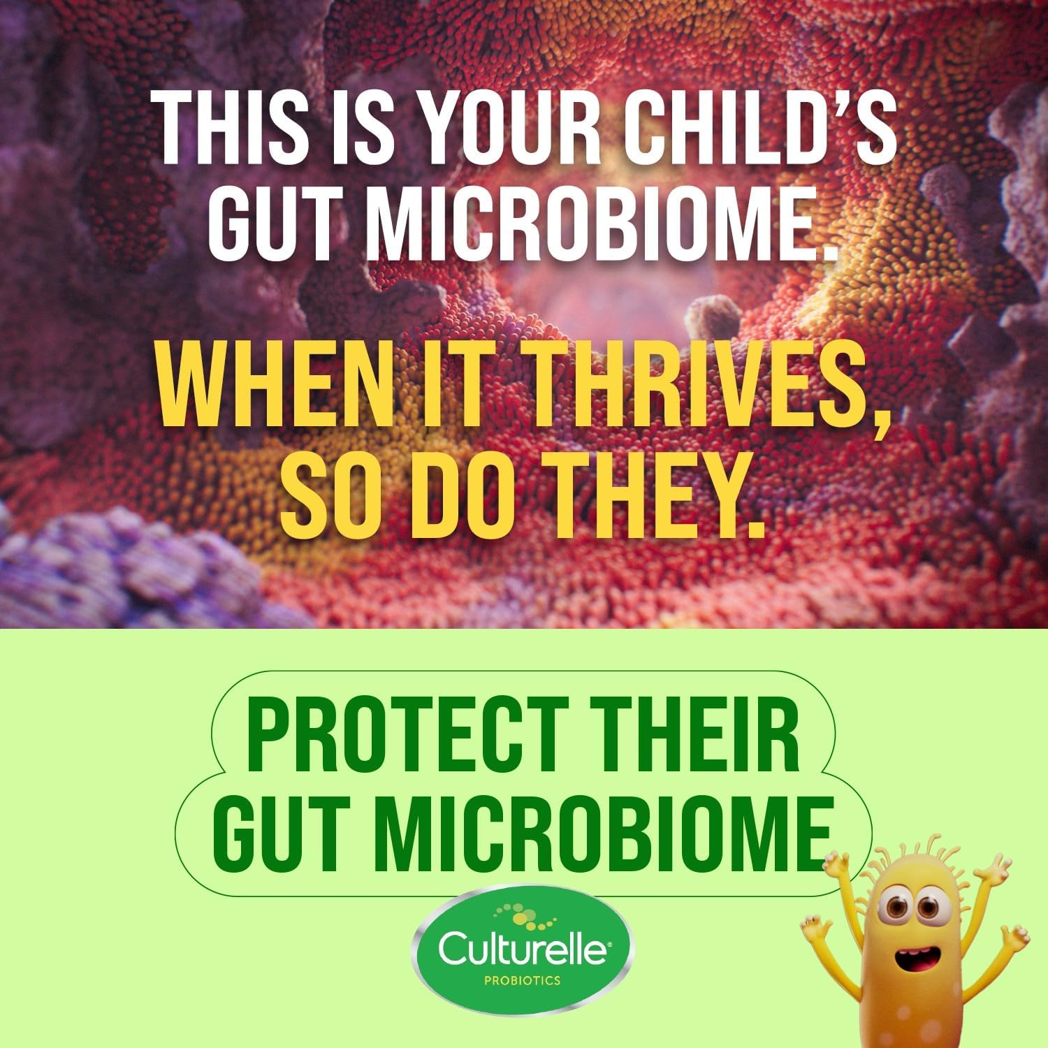 Culturelle Kids Complete Chewable Multivitamin + Probiotic For Kids, Ages 3+, 50 Count, Digestive Health, Oral Health & Immune Support - With 11 Vitamins & Minerals, including Vitamin C, D3 & Zinc