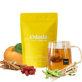 Odada Heart Warm Tea - Cozy Seasonal Wellness Blend with Korean Pear & Bellflower Root, Natural Throat Comfort & Inner Warmth, Caffeine-Free, 24 Bags