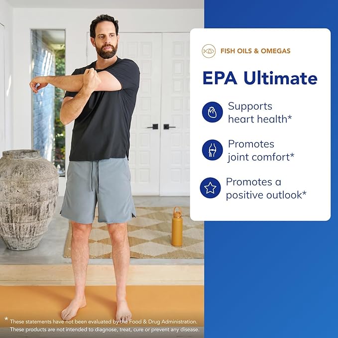 Pure Encapsulations EPA Ultimate - Eco-Friendly Supercritical CO2 Extracted EPA Fish Oil Concentrate - 120 Softgel Capsules