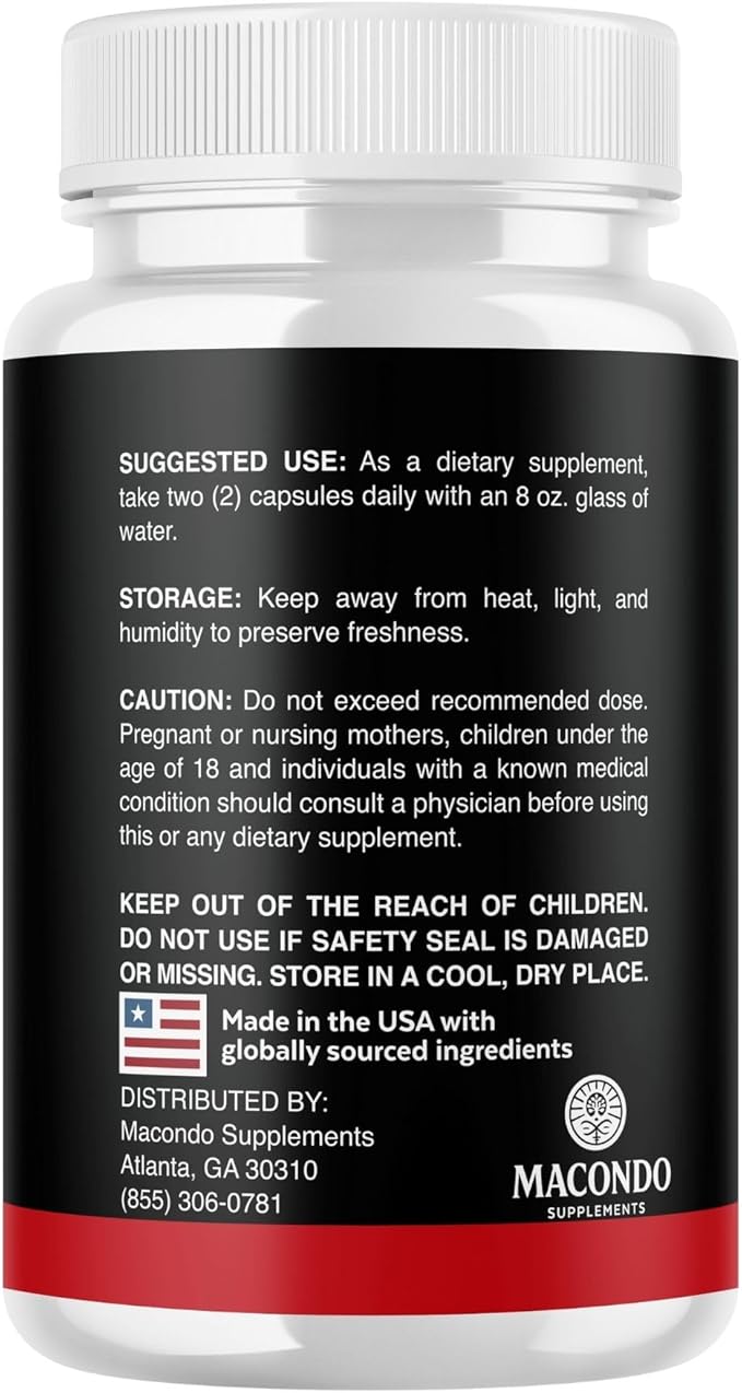 (5 Pack) Manboa Capsules Advanced Formula - Official Manboa Daily Premium Supplement Support Maximum Strength, All Natural for Overall Health - 300 Capsules for 5 Months