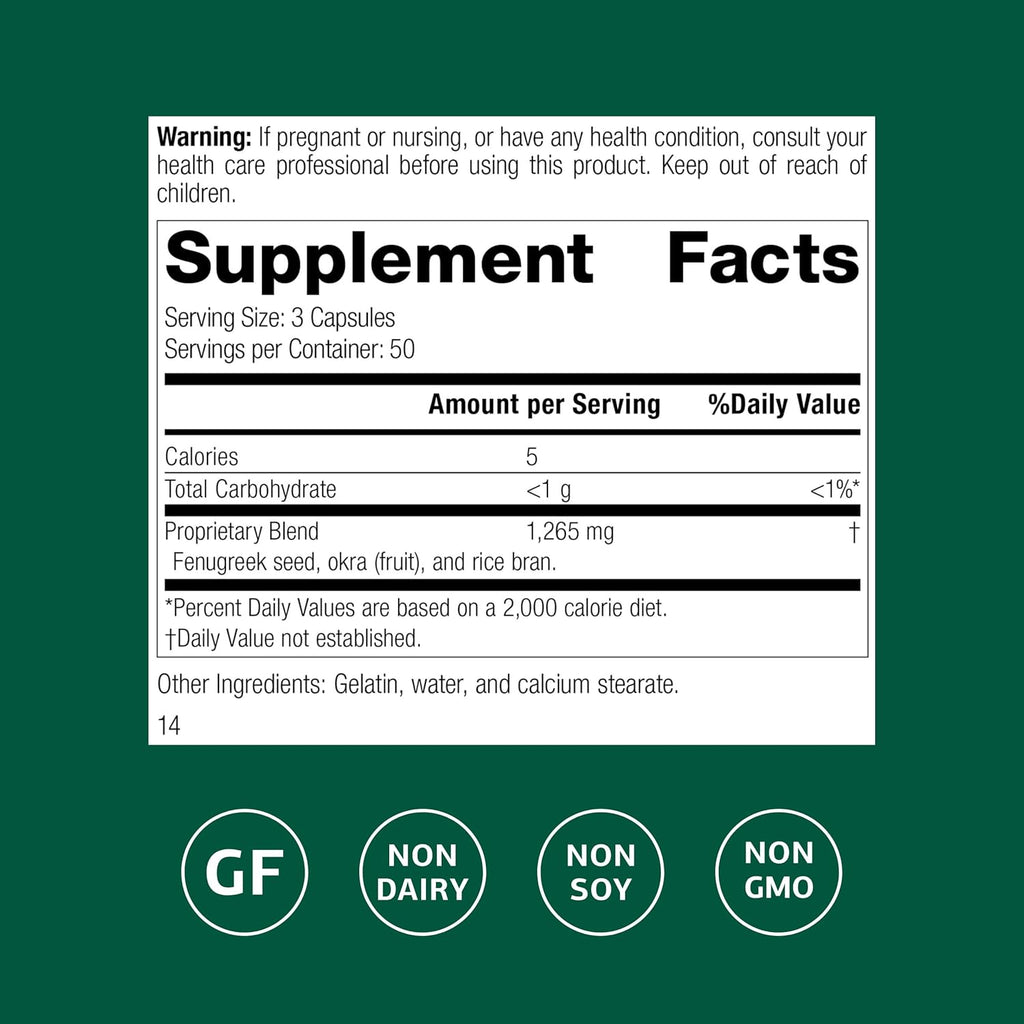 Standard Process Fen-Gre - Supports Respiratory Support & Healthy Metabolism - Aids Healthy Levels of Mucus & Phlegm - Supports Lung Health & Bronchial Tubes - Gluten-Free & Non-Dairy - 150 Capsules