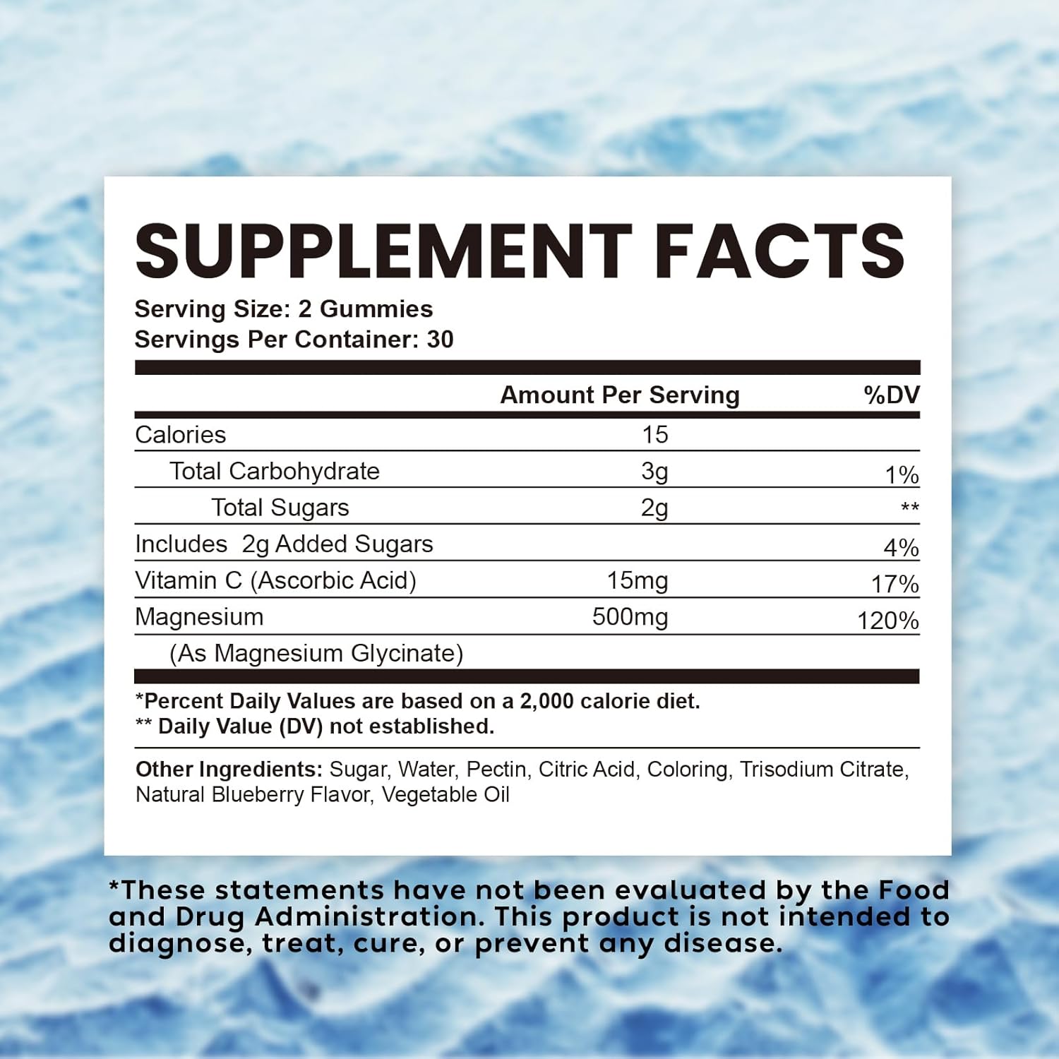 Magnesium Glycinate Gummies, 500mg Sleep for Men & Women, Promotes Relaxation, Muscle Support, Chewable Magnesium, No Melatonin, Natural Strawberry Flavor, 120 Count