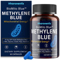 Methylene Blue Pharmaceutical Grade Capsules – USP Grade Brain Supplement with CoQ10, NAC, PQQ, Glycine & Vitamin C for Memory, Focus, Energy & Mitochondrial, No Formaldehyde - 60 Count