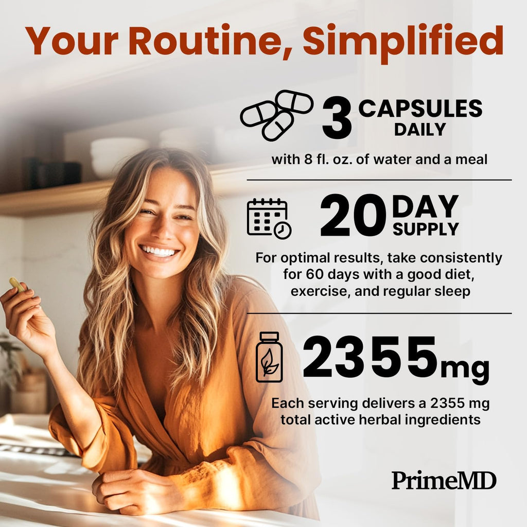5-in-1 Ceylon Cinnamon Capsules 2355mg - Ceylon Cinnamon and Apple Cider Vinegar with Turmeric, Panax Ginseng, Cinnamon, and Bioperine, 60ct