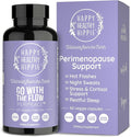 Perimenopause Supplements for Women | Hot Flash, Night Sweat, Mood & Sleep Support | Vegan Hormone Balance Capsules with KSM-66 Ashwagandha, Shatavari & Black Cohosh | Estrogen-Free, 60ct
