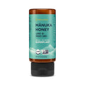 Melora Manuka Honey New Zealand Raw Honey | Pure, Unfiltered, Unpasteurized Honey | Organic Squeeze Bottle | UMF 8+ | MGO 185+ | 12 oz