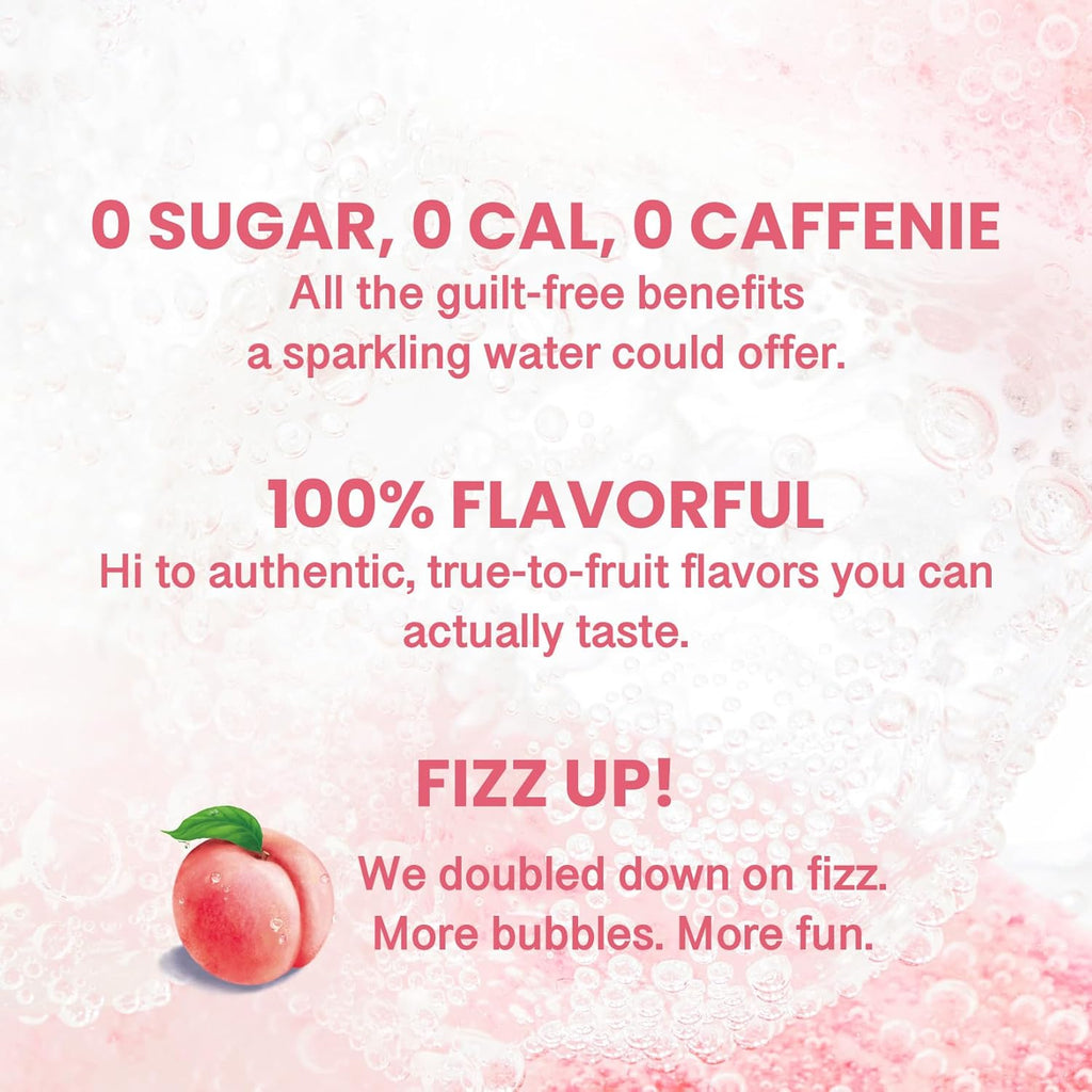 CHI FOREST White Peach Sparkling Water (11.16 oz* 24)