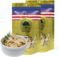 American Ginseng Root from Wisconsin, DOL American Wisconsin Ginseng Slices Root for Tea (8OZ (4OZ 2 Bags) - Ginseng Slices)