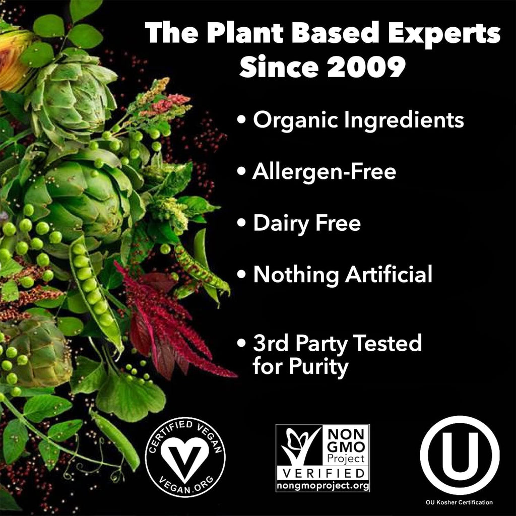 PlantFusion Complete Vegan Protein Powder - Plant Based Protein Powder with BCAAs, Digestive Enzymes and Pea Protein - Keto, Gluten Free, Soy Free, Non-Dairy, No Sugar, Non-GMO - Chocolate Pack of 12