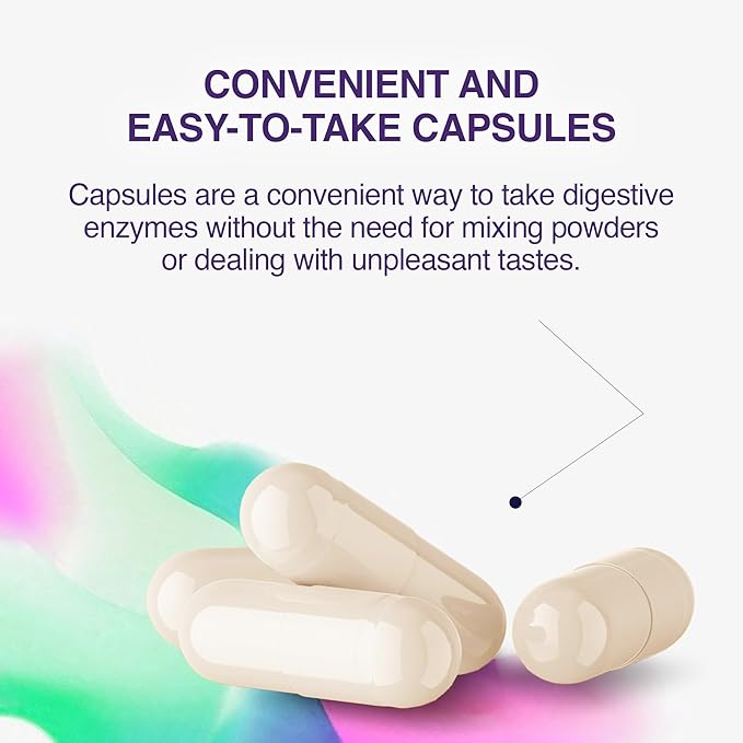 Houston Enzymes - Zyme Prime - 90 Capsules - Digestive Enzymes Women & Men Enzyme, Digestion for Carb, Fat & Protein Breakdown, Helps Intolerances, Bloating & Gas, Digestive Health Supplement