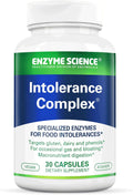 Intolerance Complex, 30 Capsules Comprehensive Support for Common Digestive Sensitivities Gluten, Casein, Phenol Sensitivities, and Complex Carbohydrates Intolerance Relief
