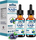 Liposomal NAD+ Liquid Drops, 8-in-1 NAD⁺ Nicotinamide Riboside Resveratrol 900mg w. Quercetin & Urolithin A | Fast Absorption NAD+ Supplement with CoQ10, ALA| Cellular Energy, Anti-Aging, Vitality