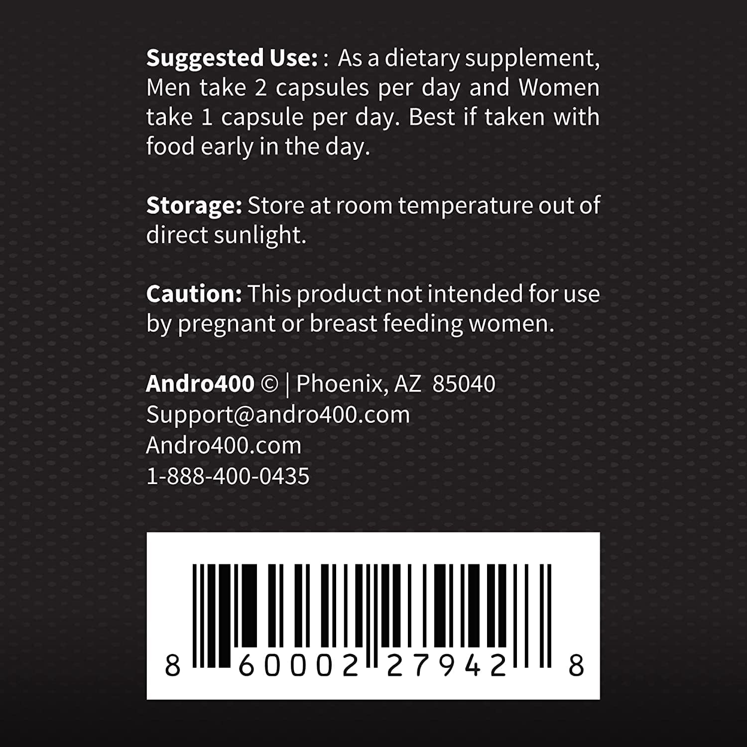 Testosterone Support for Men & Women – Tongkat Ali, L-Arginine & L-Citrulline – Energy, Vitality & Performance – 60 Capsules, 30-Day Supply