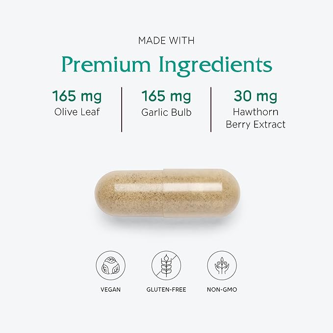 Vitanica Rauwolfia Extra - Heart Health Supplement - Supports Blood Pressure Already Within a Healthy Range - Supplement with Magnesium, CoQ10 & Snakeroot - 180 Vegan Caps