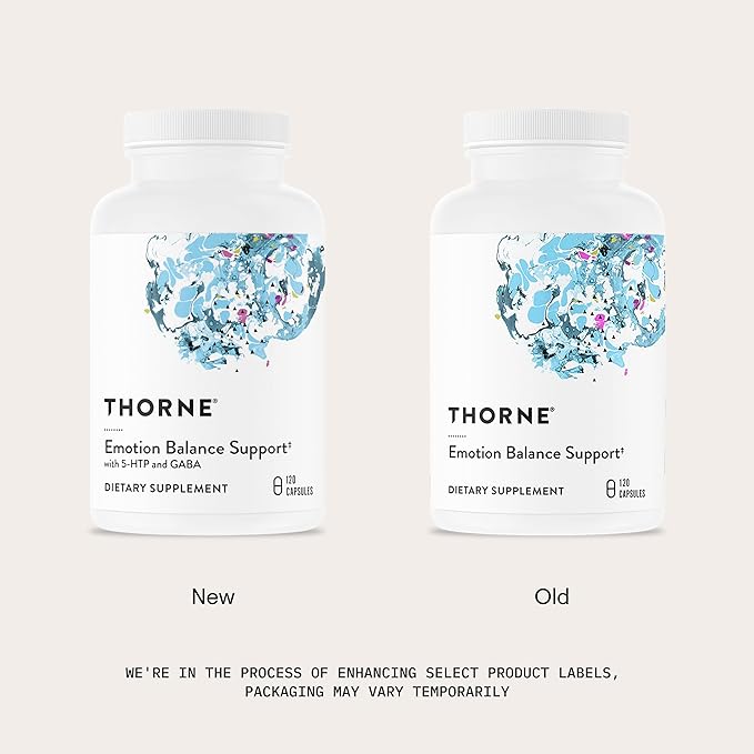 THORNE - Emotion Balance Support (Formerly Deproloft-HF) - Botanical Supplement for Positivity and Stress Management* - 120 Capsules