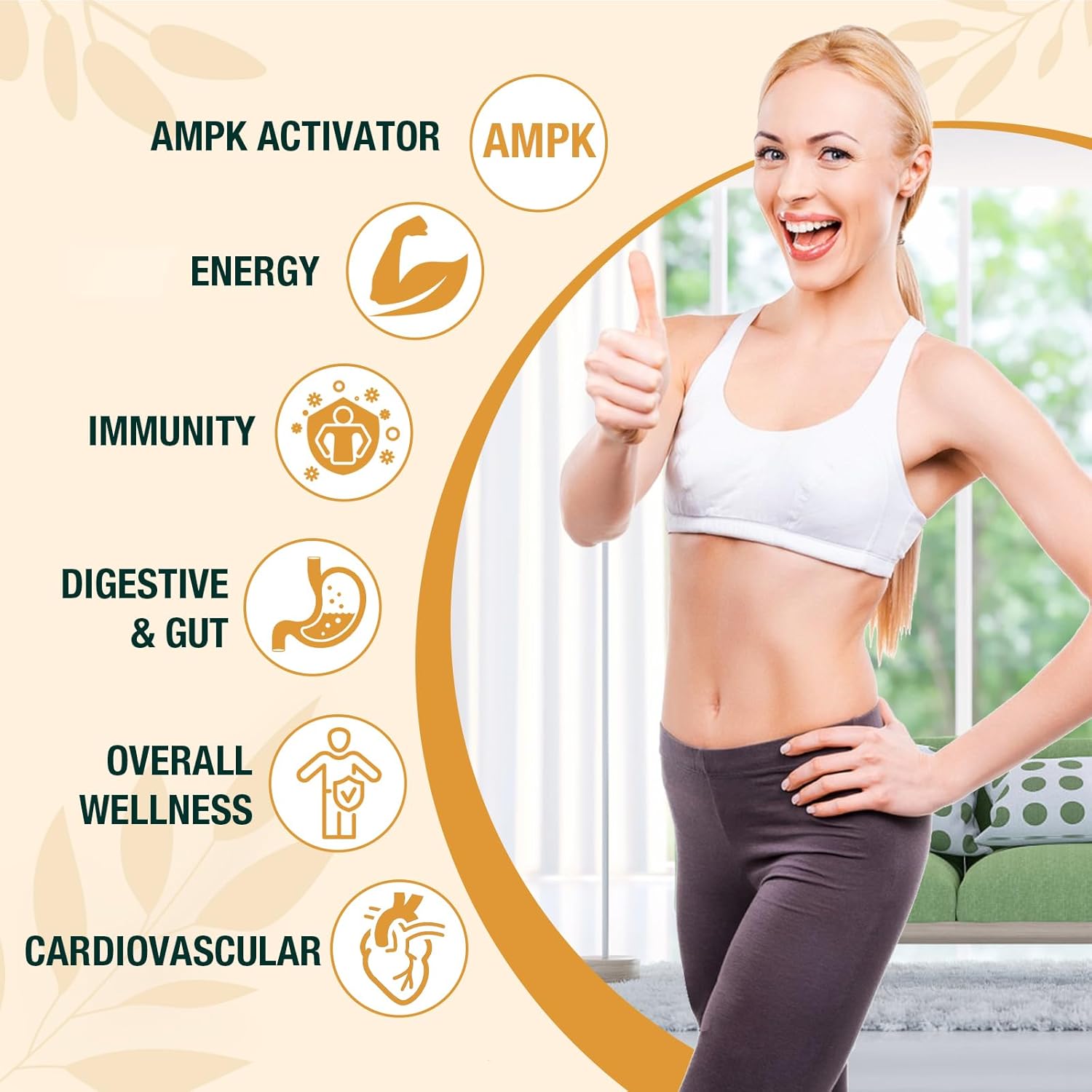 Liposomal Berberine HCL Supplement Liquid 3000mg - High Absorption Berberine Drops with Ceylon Cinnamon - 12-in-1 Formula AMPK Activator, Sugar Free - 2 fl oz