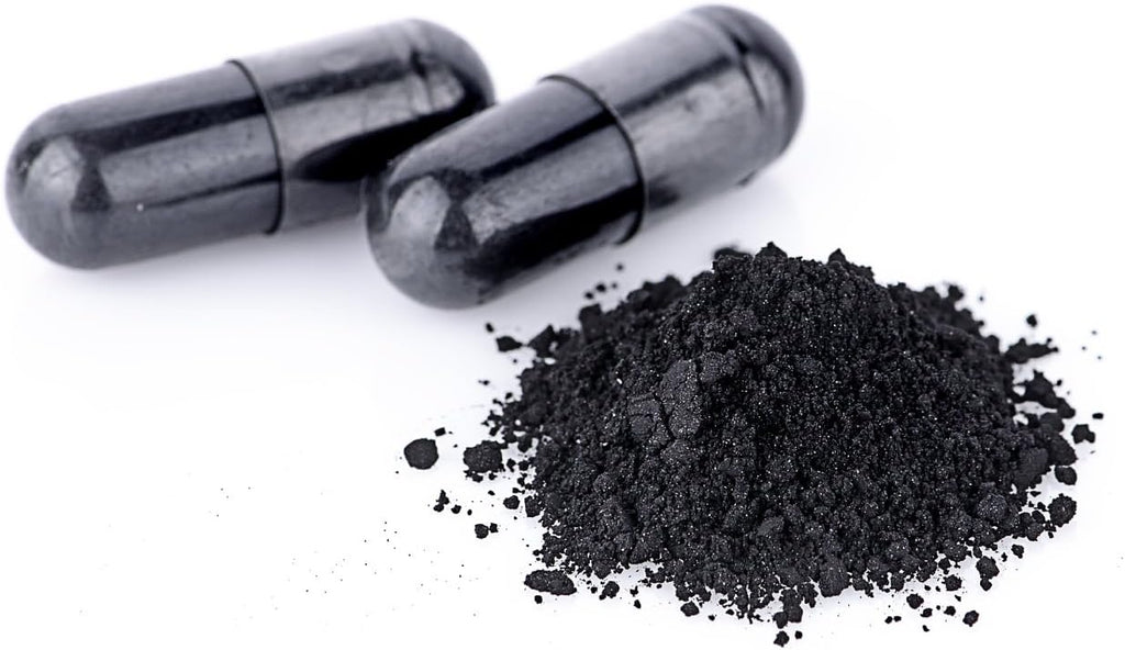 Wild Foods Activated Charcoal Capsules | 100% Organic Coconut Shells Active Tablets for Bloating & Hangover | Lab Tested & Non-GMO Detox Pills | Made in USA (120 Capsules)
