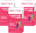 BBETTER Coenzyme Q10 – 100 mg with Kaneka Ubiquinol, Active Form of CoQ10 -Supports Cellular Health & Natural Energy Production- High-Absorption Formula - 180 Softgels