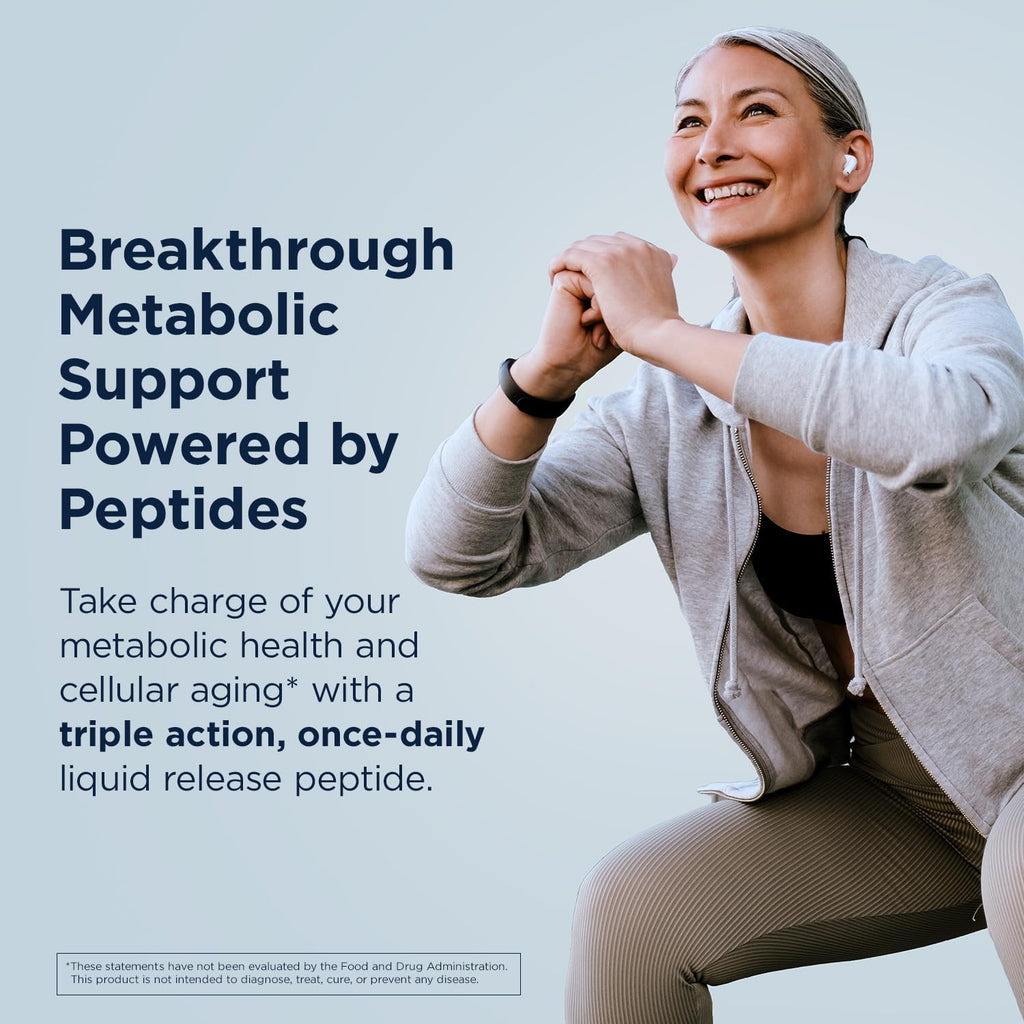 Designs for Health Progenalen Pro Peptide Supplement- Triple-Action Formula Supporting Cellular Aging and Metabolism - Gluten Free (30 Capsules)