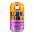 Health-Ade Passion Fruit-Tangerine Kombucha, Organic Drink, 12-Pack (11.5 Fl Oz Cans) – Fermented Tea with Probiotics, Non-GMO, Vegan, Gluten-Free