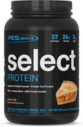 PEScience Select Protein Powder, Whey and Casein Blend, Clean Protein Powder for Women and Men, Low Calorie, Low Carb, Keto Friendly, Gluten Free, Apple Pie, 27 Servings