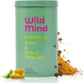 Wild Mind Mental Clarity Balanced Focus & Mood Support Supplement for Mental Wellness– 4-Ingredient Nootropic Brain Support for Calm & Energy – Vegan, 90 Capsules, 30-Day Supply