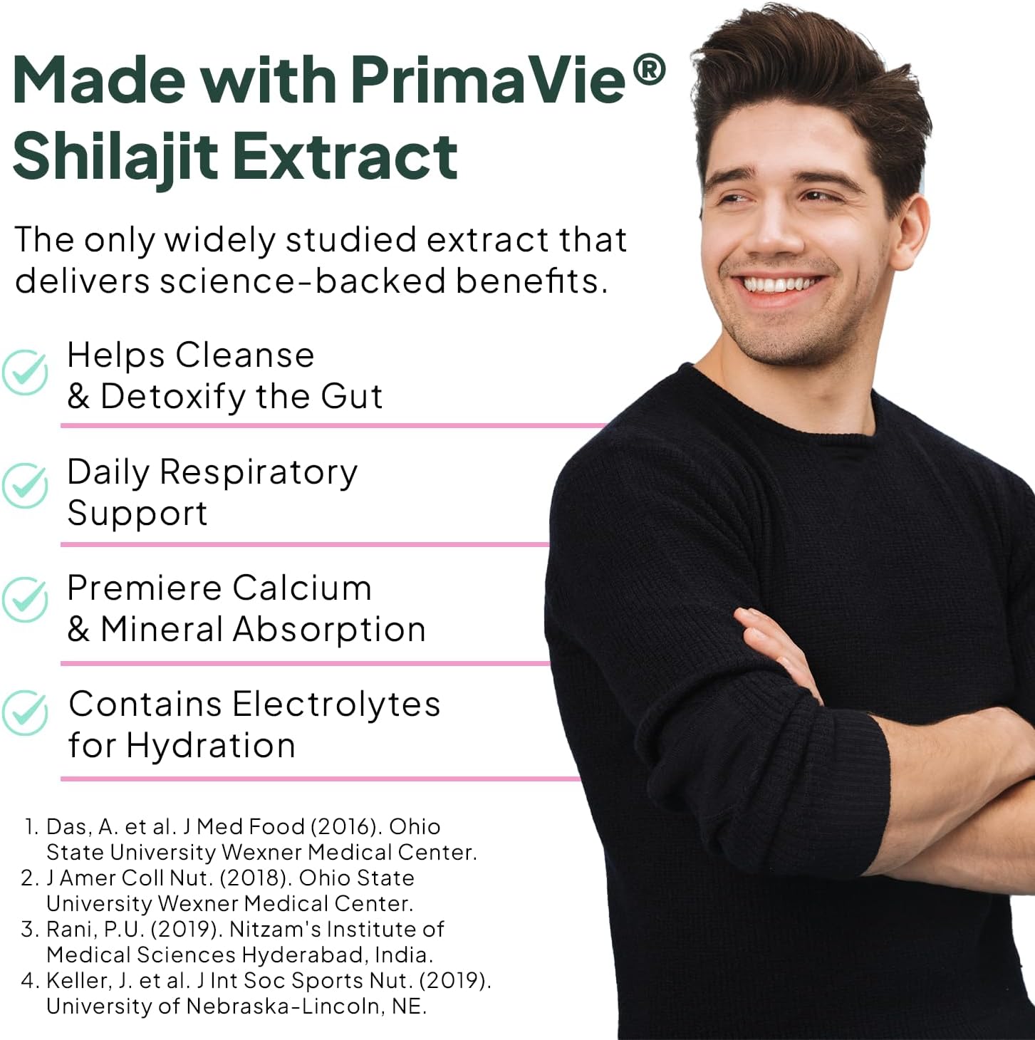 Shilajit for Men and Women - Shilajit Supplement with Vitamin B12, Chromium and Selenium for Age-Defying, Energy, Hormone Support - Pumpkin Cocoa Flavor - 60 Gummies