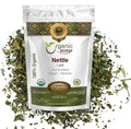 Organic Way Stinging Nettle Leaf Cut & Sifted (Urtica dioica) - Herbal Tea | European Wild-Harvest | Kosher Certified | Vegan, Non GMO & Gluten Free | USDA Certified | Origin - Albania (8 Oz)