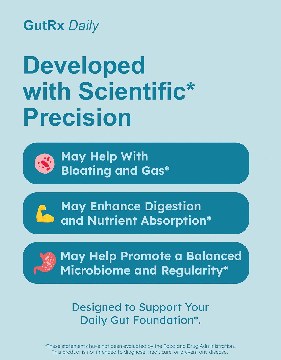 Daily Probiotics for Women & Men with Bifidobacterium Longum & Prebiotics for Gut Health, Gluten Free Probiotics for Digestive Health – 61 Billion CFU, 30 Ct Enteric Coated Capsules