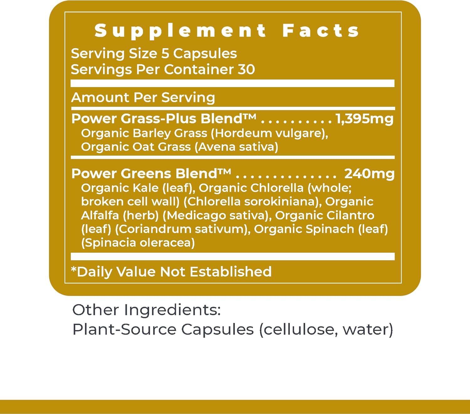 Premier Research Labs Greens Capsules - Super Greens Capsules, Greens Supplements, Super Greens Pills for Wellness, Veggie Pills with Leafy Greens, Kale, Chlorella - 150 Vegetarian Capsules