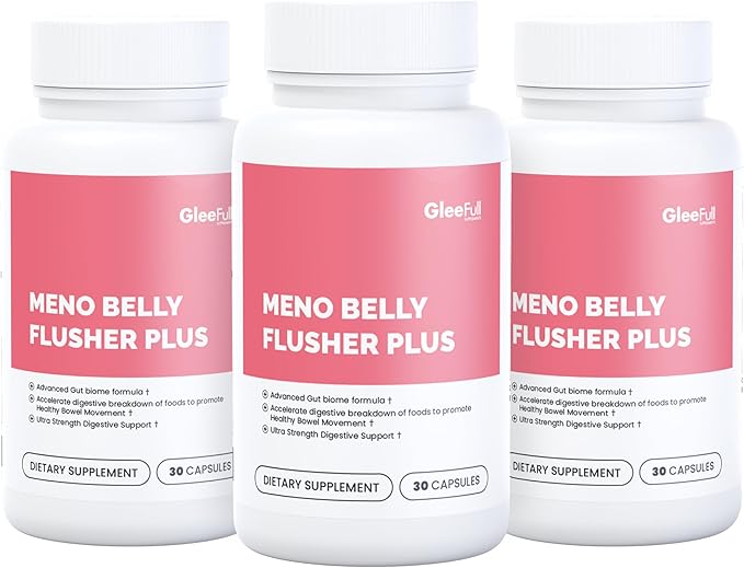 Meno Belly Flusher Plus - 3 Bottles