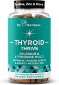 Thrive Energy Support – Naturally Fight Fatigue, Balance Hormones, Promote Focused Energy – Zinc, Selenium, Iodine – 60 Vegetarian Soft Capsules