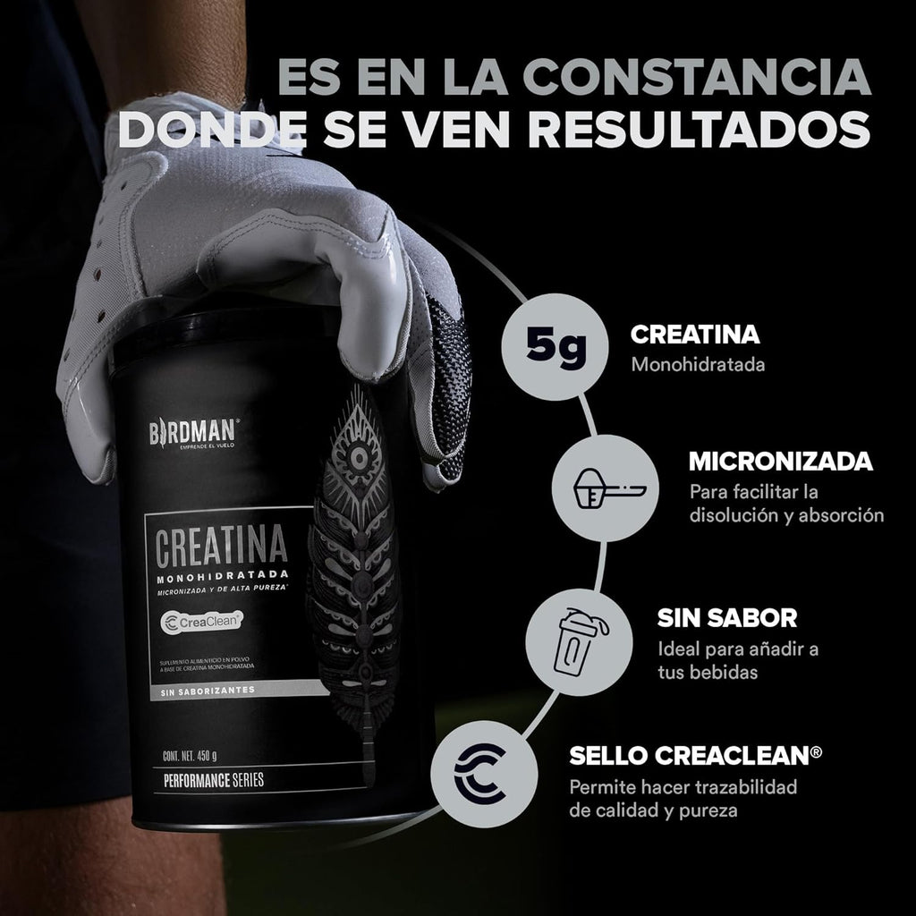 Micronized Creatine Monohydrate Powder, Unflavored, High-Purity, Organic, Muscle Recovery, Caffeine Free Pre Workout, Post Workout, Gluten Free, Sugar Free
