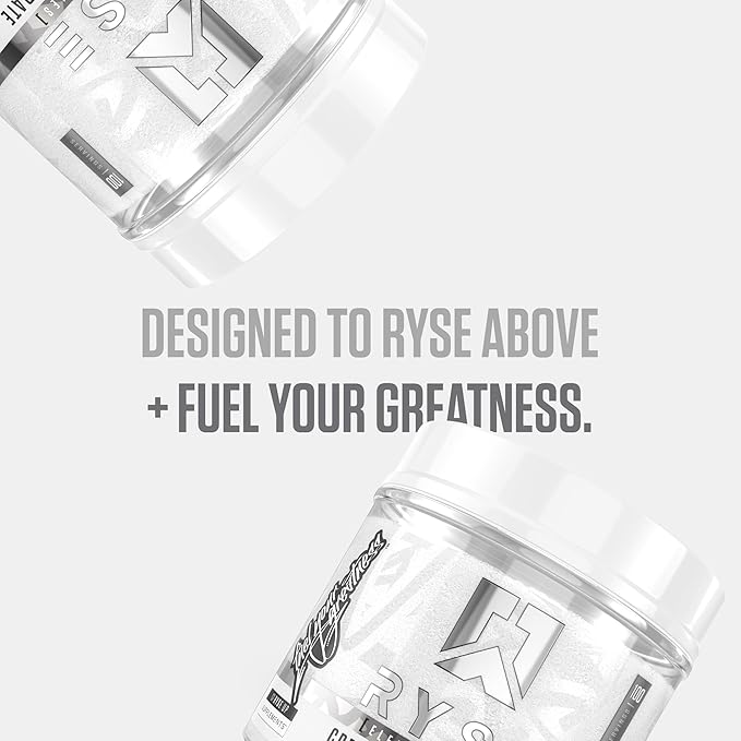 RYSE Creatine Monohydrate Powder - Unflavored - Supports Men & Women Lean Muscle Growth, Strength, Power, and Endurance - Helps Reduce Fatigue and Improve Workout Recovery - 100 Servings.