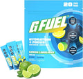 G Fuel Electrolytes Powder for Instant Hydration and Focus | Sugar Free, Lemon Lime Flavor, Electrolyte and Nootropic Drink Mix to Sharpen Mental Focus, 20 Servings