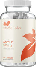 Bioactive SAM-e 500mg - High Strength SAM-e Supplement with Biologically Active S,S Form for Liver and Mood Support - Vegan Non-GMO Preservative Free - Made in The US (120 Servings)