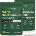 NAD Supplement,NAD Nicotinamide Riboside,Extra Strength NAD Alternative Liposomal,Boost NAD & Resveratrol + for Women & Men,Energy Anti-Aging,Cell Regeneration,120 Capsules sack-240