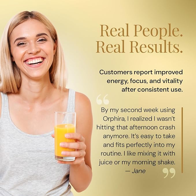 Orphira Liquid Liposomal NAD+ Supplement - 10x Better Absorption for Cellular Energy, Mental Clarity, Healthy Aging & Vitality Support - Enhanced NAD Plus, Vegan, Non-GMO - 30 Servings Each (3 Pack)