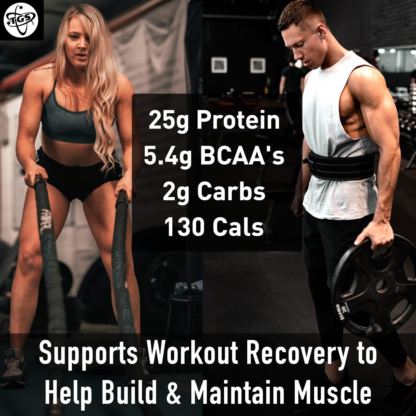 Whey Protein Powder Unflavored, Unsweetened, Keto Friendly - 2lb - Low Carb, Low Calorie, No Soy, Made in USA