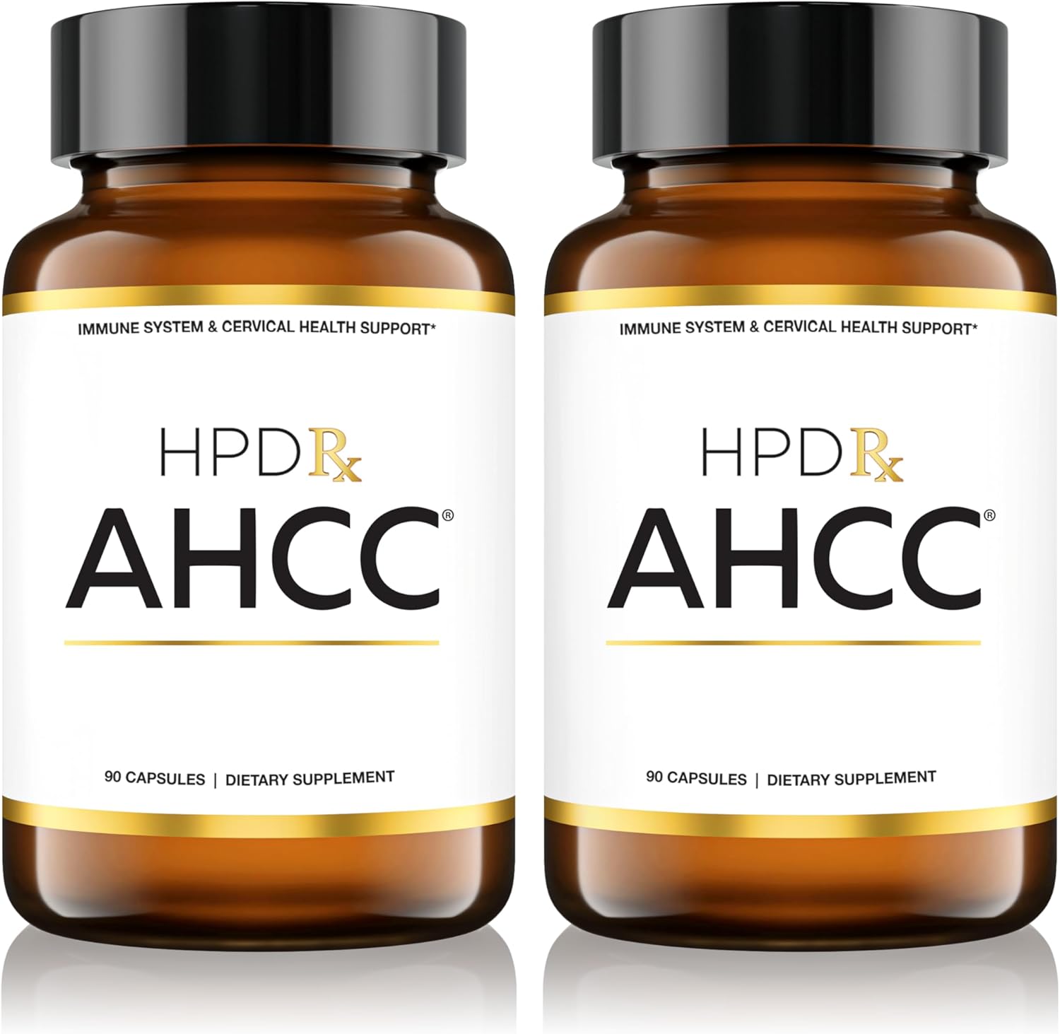 Premium AHCC & Shiitake Mushroom 1100 mg per Serving Supplement, Natural Immunity Booster, Maintains Natural Killer Cell Activity | AHCC is Proven in 30+ Studies | 60-Day Supply, 2-Pack