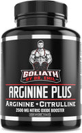 Dr. Emil's ARGININE Plus - L Arginine + L Citrulline - 2500 MG High Dose NO Booster Tablets - Nitric Oxide Supplement for Vascularity and Heart Health (Arginine AAKG and Citrulline Malate 2:1)