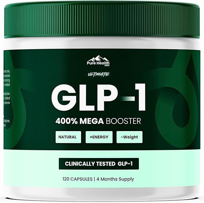 Ultimate GLP-1 Supplement for Men and Women, Akkermansia Probiotic - Natural GLP1 Supplements | 120 Tablets, 4 Months Supply