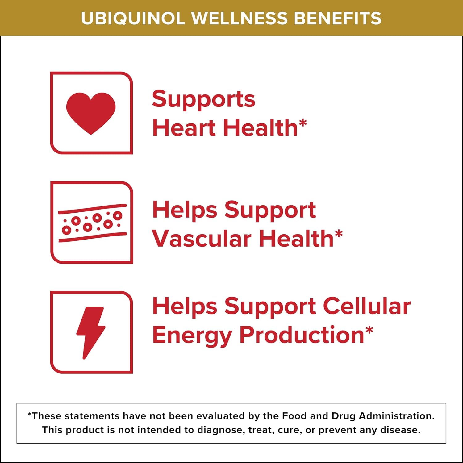 Qunol Ubiquinol CoQ10 200mg Softgels, Powerful Antioxidant for Heart and Vascular Health, Essential for Energy Production, Natural Supplement Active Form of CoQ10, 60ct Softgels