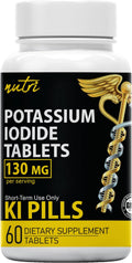 Nature's Fusions Potassium IodideTablets 130 mg - (60 Tablets)
