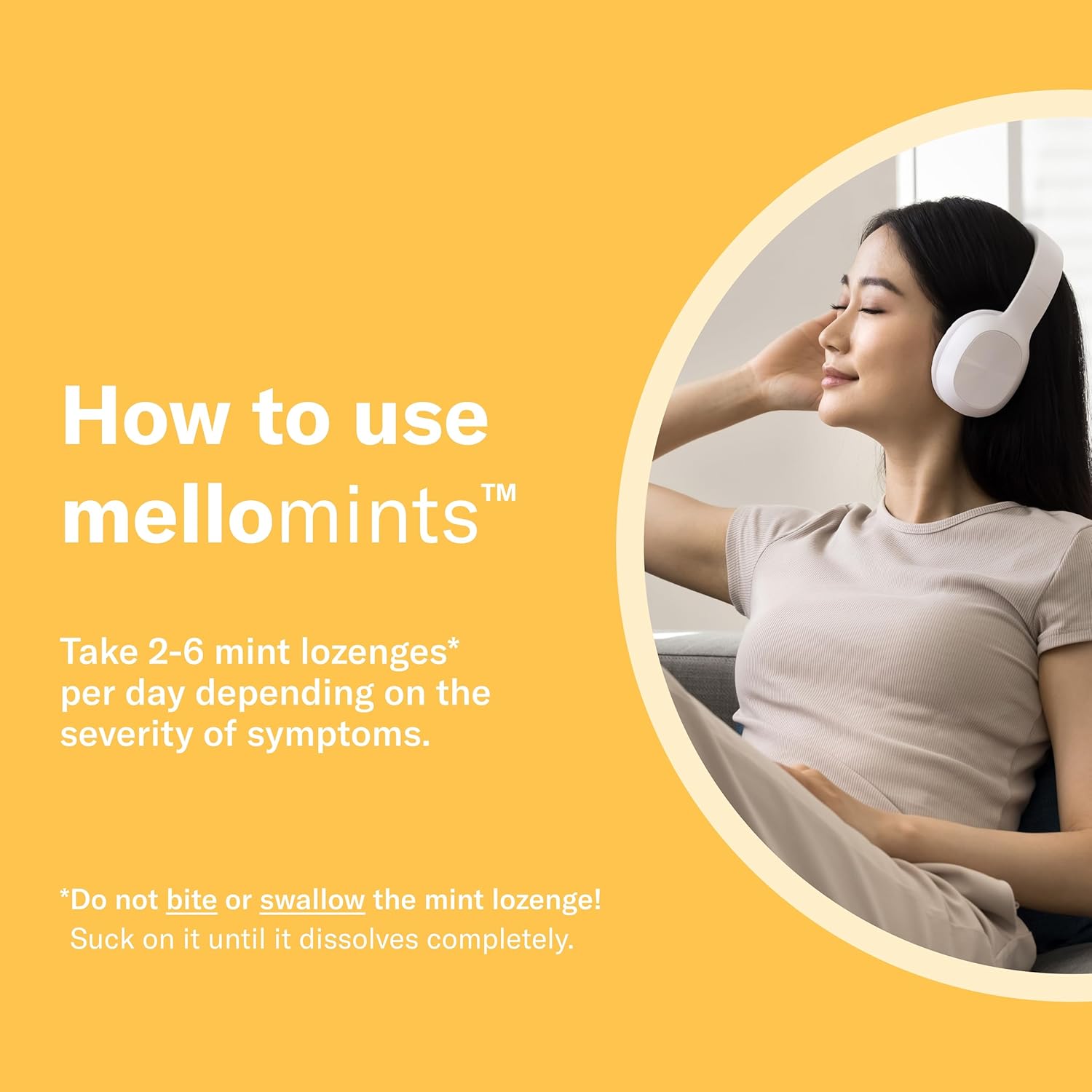 Rebalance Mellomints – Fast-Absorbing Daily Lozenges for Calm & Focus – Helps with Mood, Relaxation & Energy Balance – 62 Count (30 Day Supply)