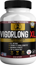 Vigorlong XL, Extra Strength Maca Root Complex, 1505mg, 60 Capsules, Vegan, Gluten Free, Non-GMO (1)