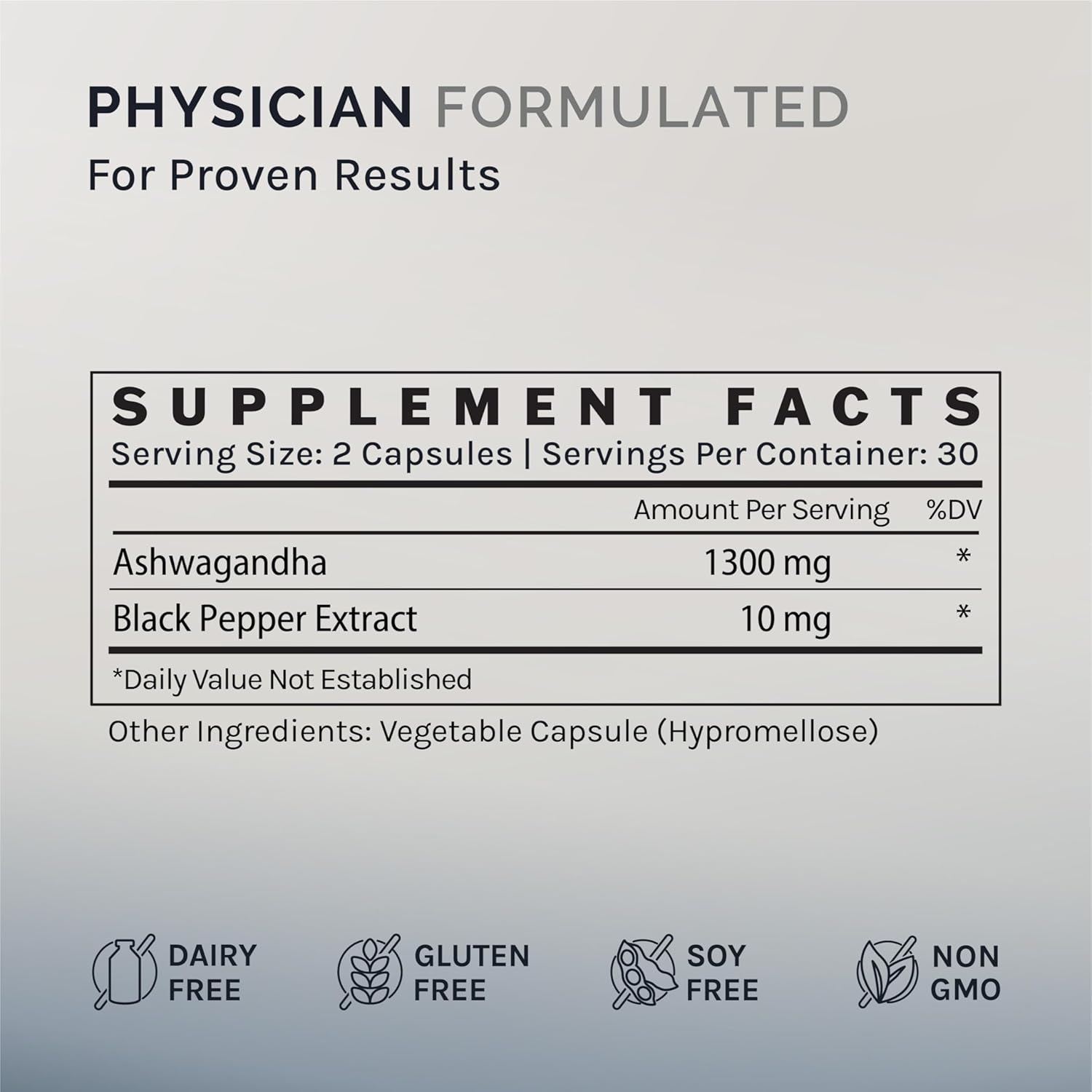 InfiniWell Ashwagandha Supplements - Herbal Supplements with Shoden Ashwagandha Root - Promote Mental Clarity, Hormonal Balance, Daily Relaxation & Muscle Recovery (60 Capsules)